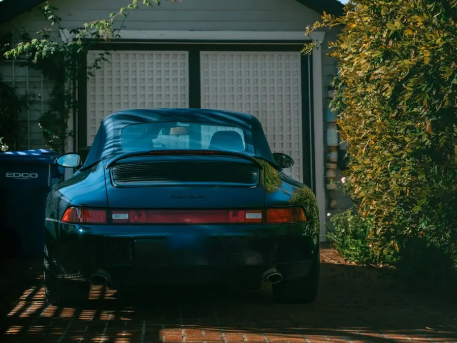 Porsche 911 (993) con Corrección de pintura 3 etapas (después)